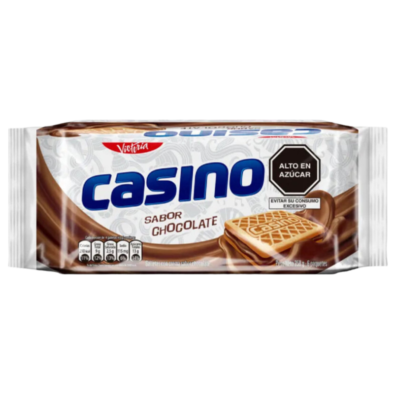 CASINO CHOCOLATE X 6 UND