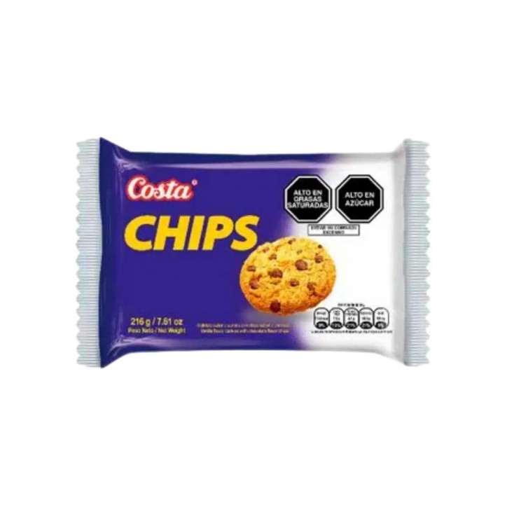 CHOCO CHIPS PACK X 6 UND