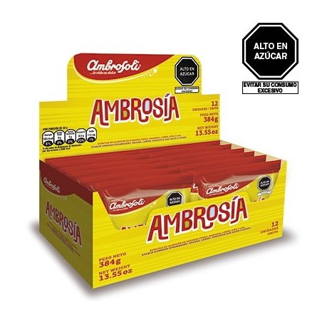 GOMA AMBROSIA X 12 UNIDADES