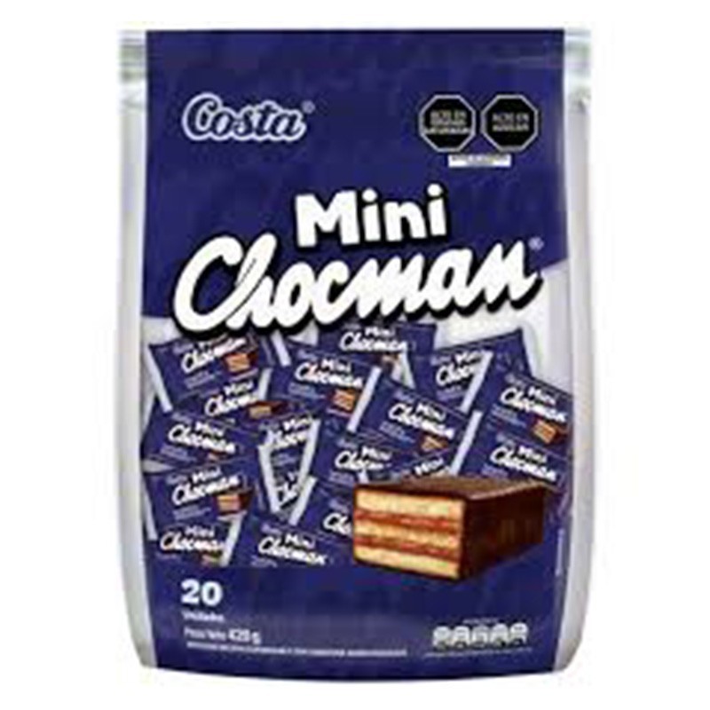 MINI CHOCMAN X 20 UNIDADES